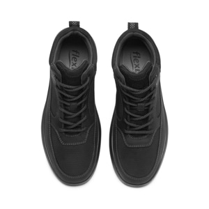 Botín Outdoor Flexi para Hombre con Amarre Frontal Estilo 417605 Negro