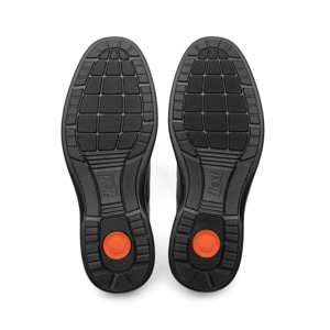 Zapato Semivestir Flexi para Hombre con Shock Point Estilo 417701 Negro