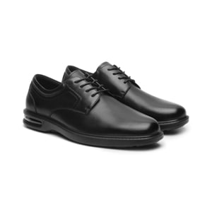 Zapato Semivestir Flexi para Hombre con Shock Point Estilo 417701 Negro