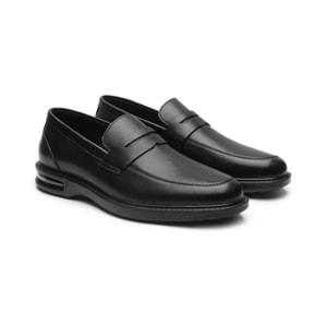 Slip On Flexi para Hombre con Shock Point Estilo 417703 Negro
