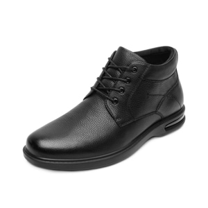Botín Confort Casual Flexi para Hombre con Shock Point Estilo 417705 Negro