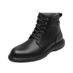 Botín Semivestir Flexi para Hombre con Amarre Frontal Estilo 418502 Negro