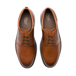 Derby Casual Flexi para Hombre Estilo 419501 Tan