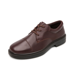 Derby Vestir Flexi para Hombre con Shock Point Estilo 419603 Vino