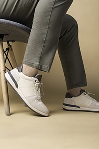 Sneaker Casual Flexi para Hombre Estilo 419801 Beige