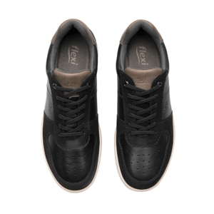 Sneaker Casual Flexi para Hombre Estilo 419801 Negro
