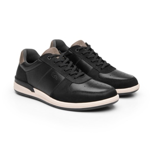 Sneaker Casual Flexi para Hombre Estilo 419801 Negro
