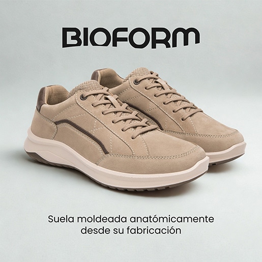 Sneaker Casual Flexi para Hombre Estilo 419903 Taupe