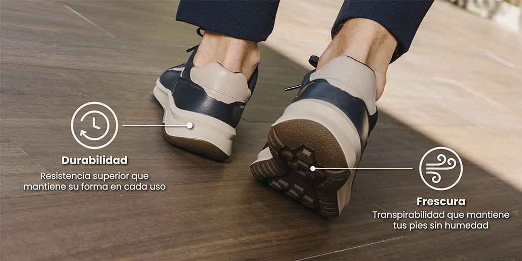 Sneaker Casual Flexi para Hombre Estilo 419903 Taupe