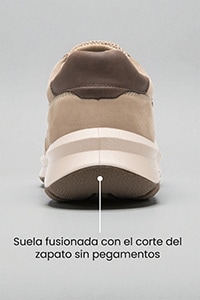 Sneaker Casual Flexi para Hombre Estilo 419903 Taupe
