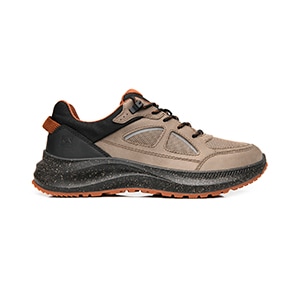 Sneaker Outdoor Flexi Country para Hombre Estilo 420306 Taupe - Negro
