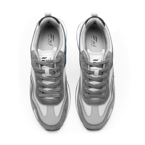 Sneaker Retro Flexi para Hombre Fxi Estilo 420702 Gris