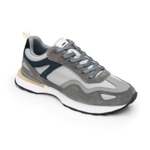 Sneaker Retro Flexi para Hombre Fxi Estilo 420702 Gris