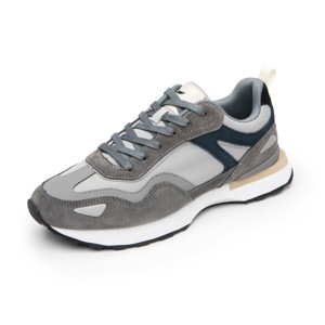 Sneaker Retro Flexi para Hombre Fxi Estilo 420702 Gris