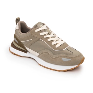 Sneaker Retro Flexi para Hombre Fxi Estilo 420702 Taupe