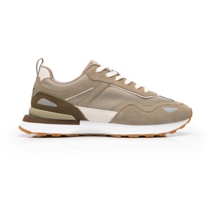 Sneaker Retro Flexi para Hombre Fxi Estilo 420702 Taupe