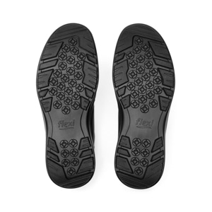 Botín Casual Flexi para Hombre con Amarre Frontal Estilo 50816 Negro