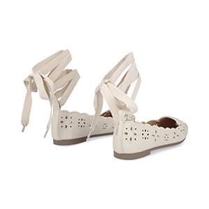 Balerina Corte Laser Ozono para Mujer con tacto suave Estilo 671401 Latte