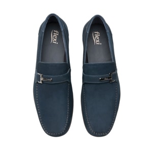 Mocasín Herraje Flexi para Hombre Estilo 68620 Azul