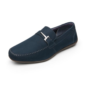 Mocasín Herraje Flexi para Hombre Estilo 68620 Azul