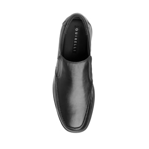Mocasín Para Oficina Quirelli Con Corte Acojinado Para Hombre - Estilo 700903 Negro