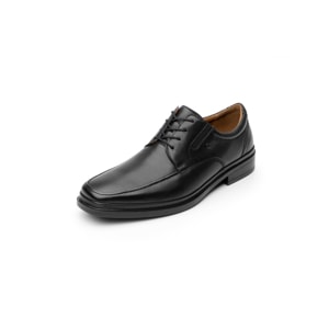 Zapato De Vestir Quirelli Con Corte Acojinado Para Hombre - Estilo 701304 Negro