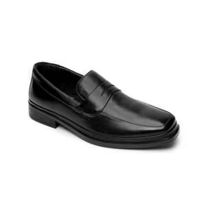Mocasín Casual Quirelli para Hombre con Corte Acojinado Estilo 701308 Negro
