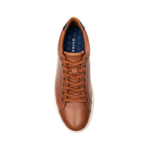 Sneaker Urbano Clásico Quirelli para Hombre con Plantilla Hexafoam Estilo 702901 Tan