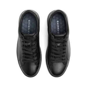 Sneaker Casual Quirelli para Hombre con Corte Acojinado y Flowtek Estilo 702912 Black