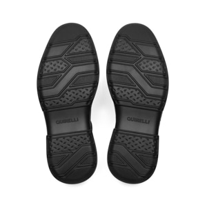 Calzado Vestir Casual Quirelli para Hombre con Corte California Estilo 705701 Negro