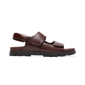 Sandalia Casual Quirelli para Hombre Estilo 706802 Chocolate