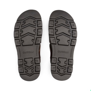 Sandalia Semivestir Quirelli para Hombre con Anatomic Pad Estilo 706804 Tan