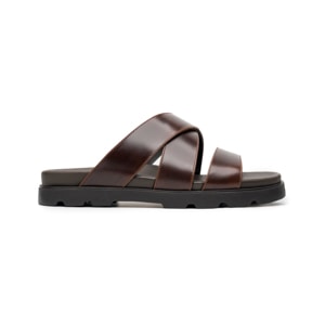 Sandalia Semivestir Quirelli para Hombre con Anatomic Pad Estilo 706804 Tan