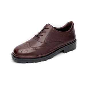 Oxford Semivestir Quirelli para Hombre Estilo 706904 Vino