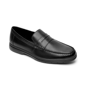 Loafer Casual Quirelli para Hombre 100 % Piel Estilo 707102 Negro