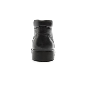 Botín Dress Casual Quirelli Con Forro De Borrego Para Hombre - Estilo 85103 Negro
