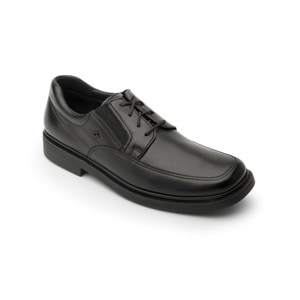 Zapato Casual Para Oficina Quirelli Con Corte Acojinado Para Hombre - Estilo 88402 Negro