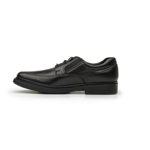 Zapato Casual Para Oficina Quirelli Con Corte Acojinado Para Hombre - Estilo 88402 Negro