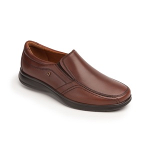 Mocasín Casual Quirelli Con Plantilla Hexafoam Para Hombre - Estilo 88702 Café