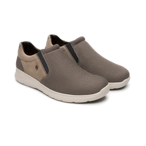 Sneaker Confort Casual Quirelli para Hombre Estilo 89204 Taupe