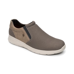 Sneaker Confort Casual Quirelli para Hombre Estilo 89204 Taupe