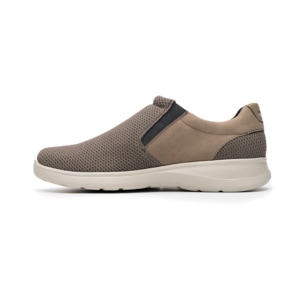 Sneaker Confort Casual Quirelli para Hombre Estilo 89204 Taupe