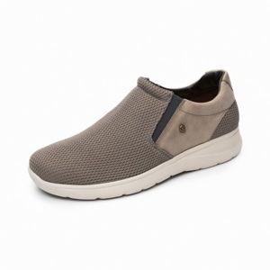 Sneaker Confort Casual Quirelli para Hombre Estilo 89204 Taupe