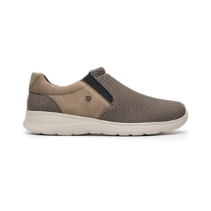 Sneaker Confort Casual Quirelli para Hombre Estilo 89204 Taupe