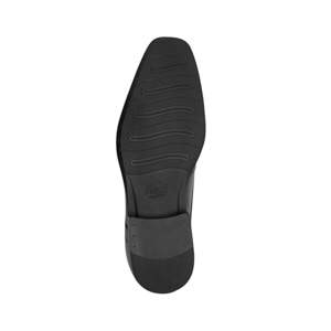 Derby Mezcla De Texturas Flexi para Hombre Estilo 90716 Negro